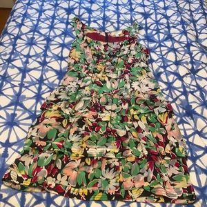 Anthropologie silk dress